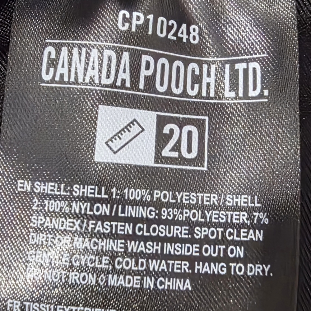 Canada Pooch Camouflage Dog Hoodie - Picture 4 of 4
